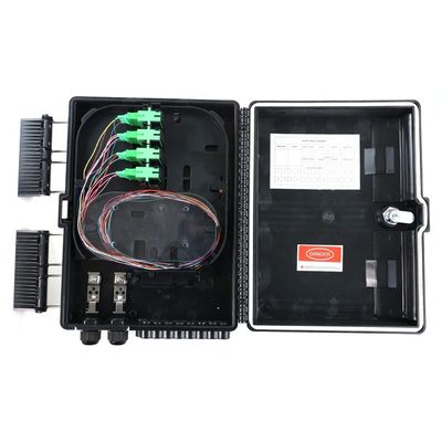 Kotak Terminal Serat Optik Kecil, Drop Cable Box 16 Port untuk FTTH