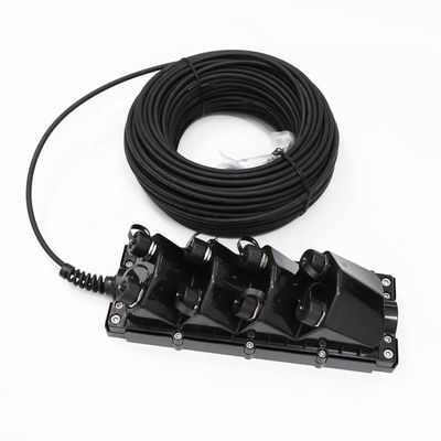 IP68 MST Fiber Optic Joint Box, Kotak Terminal Distribusi FTTH Dengan ODVA PTLC ODC Adapter