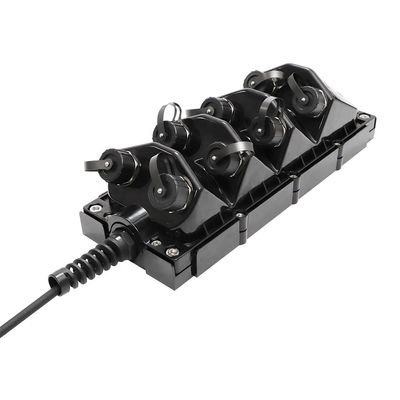 IP68 MST Fiber Optic Joint Box, Kotak Terminal Distribusi FTTH Dengan ODVA PTLC ODC Adapter
