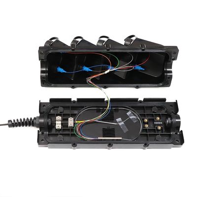 IP68 MST Fiber Optic Joint Box, Kotak Terminal Distribusi FTTH Dengan ODVA PTLC ODC Adapter