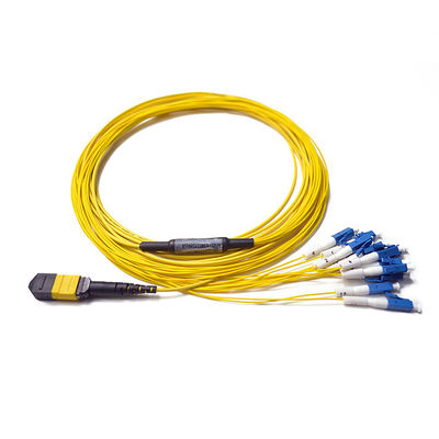 8 Core 12 Core Kabel Patch Kabel Fiber Male Female Fanout Breakout MPO MTP Ke LC