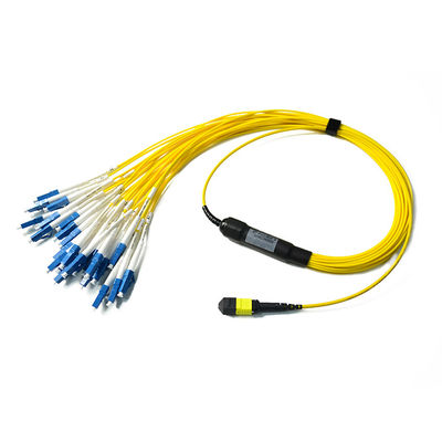 8 Core 12 Core Kabel Patch Kabel Fiber Male Female Fanout Breakout MPO MTP Ke LC