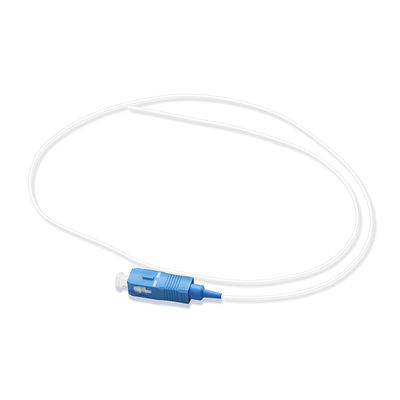 Rakitan Kabel Serat Diameter 0,9mm 9/125 G657A1 SC / UPC Simplex Dipoles Putih