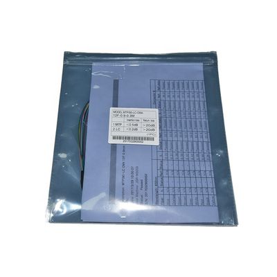 Rakitan Kabel Serat Khusus 12 Core MPO Male LC Fiber 0.9mm Fanout