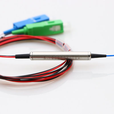 SMF triple multiplexor FWDM optical WDM equipment steel pack tube harga murah