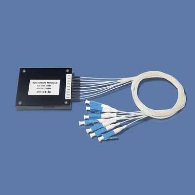 1260~1620 nm 1x2 DWDM CWDM Filter Multiplexer untuk sistem penambahan/penurunan WDM
