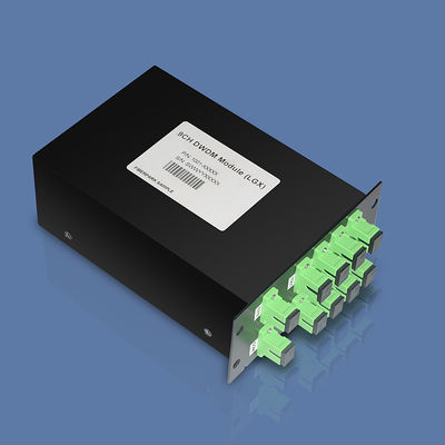 1260~1620 nm 1x2 DWDM CWDM Filter Multiplexer untuk sistem penambahan/penurunan WDM
