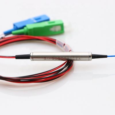 Penjualan Panas FTTH 3 Port FTTH Wdm 1310 1490 1550 Fwdm Tabung Baja Fwdm