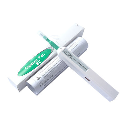 FTTH Portable 2.5mm Fiber Cable Accessories Cleaner Pen Type Untuk Konektor SC ST FC