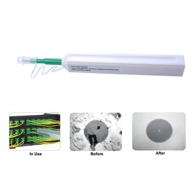 FTTH Portable 2.5mm Fiber Cable Accessories Cleaner Pen Type Untuk Konektor SC ST FC