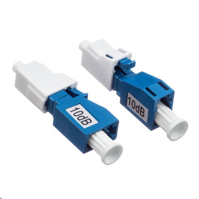 Warna Biru 5db Attenuator Serat Optik Tipe Steker Pria Ke Wanita