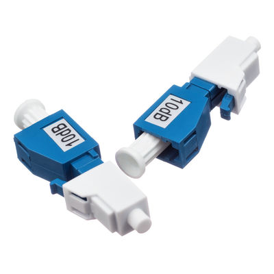 Warna Biru 5db Attenuator Serat Optik Tipe Steker Pria Ke Wanita