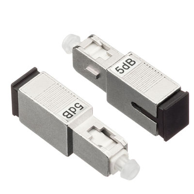 Male To Female Attenuator Serat Optik Tetap SC 10dB 20dB 30dB