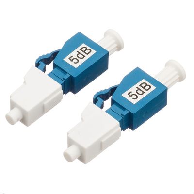 Simplex SM Fiber Optic Attenuator 5dB LC UPC Tipe Pria Ke Wanita