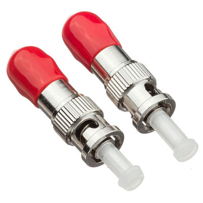 6dB 7dB 10dB Serat Optik Attenuator ST Pria Wanita Untuk FTTH