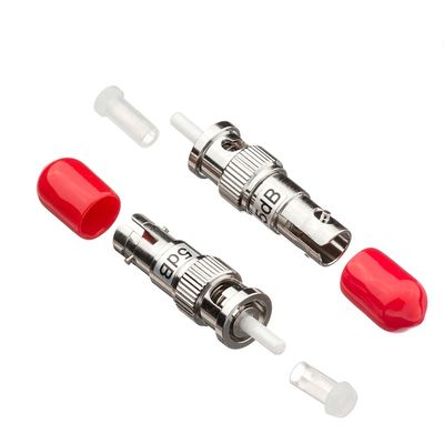 6dB 7dB 10dB Serat Optik Attenuator ST Pria Wanita Untuk FTTH