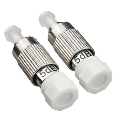 Attenuator Serat Optik Pria Wanita Tetap FC APC FC UPC SM 0dB - 30dB