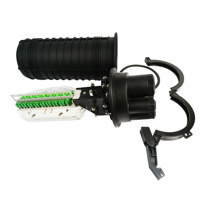 IP67 Water Proof Fiber Optic Splice Closure Dome Type Untuk Peralatan Jaringan