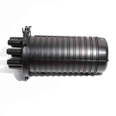 IP67 Water Proof Fiber Optic Splice Closure Dome Type Untuk Peralatan Jaringan