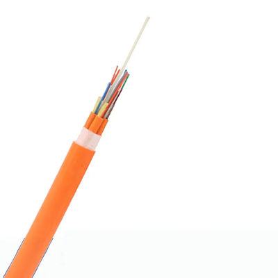 FTTH Indoor 12 kabel serat optik inti OM3 / kabel distribusi serat optik