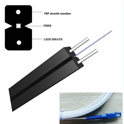 Kabel Drop Kabel Serat Optik FRP Berkualitas Tinggi 4cores dari Cina