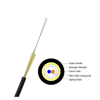 Kabel Optik Single Mode 24 Inti Dengan Bahan Selubung LSZH FRNC