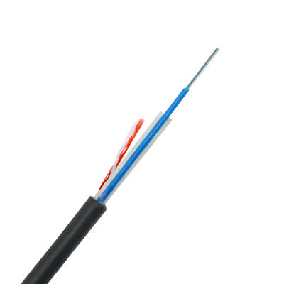 FRP Kekuatan Fiber Optic Outdoor Cable 24 Cores G.652D Tipe OEM ODM