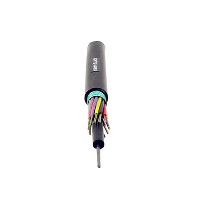 Kabel Serat Optik 12 Inti Terkubur Langsung Luar Ruangan G.652D Dengan Selubung PE