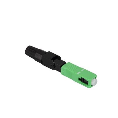 FTTH Network SC APC Fast Connector Untuk Drop Cable Instal OEM