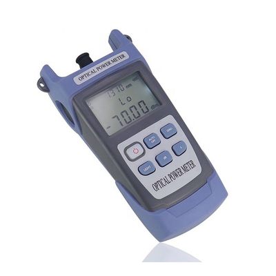 Penguji Kabel Serat Optik Genggam 800nm ​​1700nm -70 + 6dbm Untuk Konektor FC SC ST