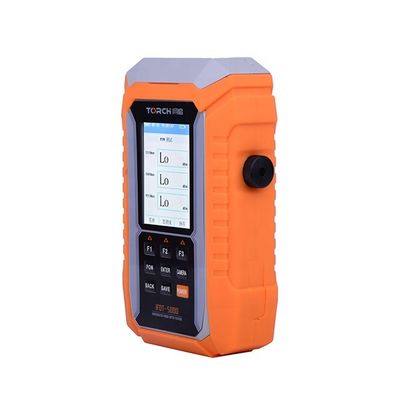 Pengukur Daya Serat Optik FTTH Warna Oranye Semua Dalam Satu Dengan Layar 3,5&quot;.