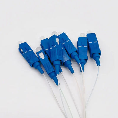 1 Meter Serat Optik Mini PLC Splitter 1x8 Dengan Konektor SC UPC