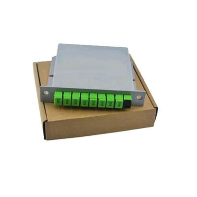 Jenis Kaset PLC Fiber Optic Splitter 1x8 Dengan Konektor SC UPC