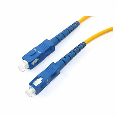 Kabel Patch Kabel Serat Optik SC UPC Untuk Konverter Media Dalam Ruangan
