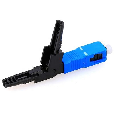 50/125 Konektor Cepat Serat Optik Simplex SC UPC Multi Mode