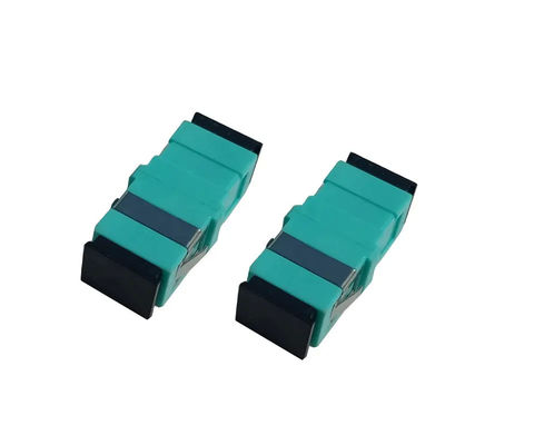 SC APC UPC SM SX Adaptor Serat Optik Dengan Lengan Perunggu Fosfor OEM