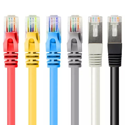 Sftp Twist Pairs Kabel Patch Ethernet Rj45 Cat5 Cat7 Cat6 Untuk Komunikasi