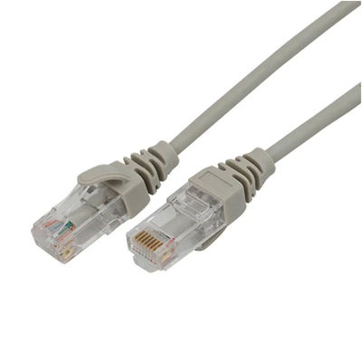 Kabel Patch Cat6A Ethernet yang Disesuaikan, S FTP Slim Patch Cord Dengan Panjang 5m 1m