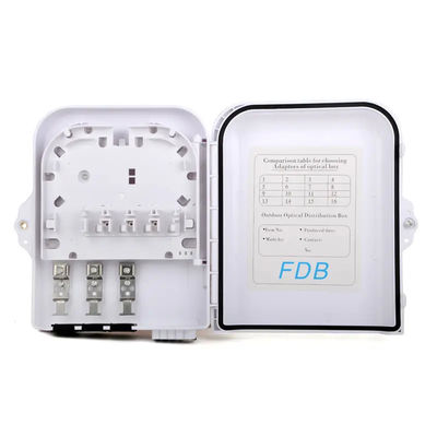 8 Kotak Terminal Serat Optik Inti Untuk NAP ODP FTB FTTH Akses Serat Kabel Tidak Dipotong