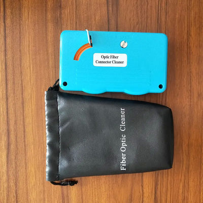 Pembersih Konektor Serat Optik Jenis Kaset Untuk SC ST FC LC