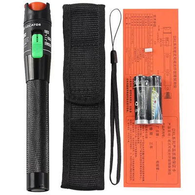 Aksesori Kabel Serat 650nm yang Disesuaikan, Pen Type Visual Fault Locator 30mw