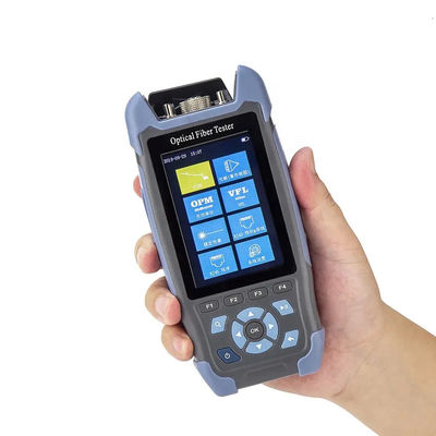 Alat Uji Serat OTDR Mini, Reflektor Serat Optik 12 In 1 Dengan Layar Sentuh