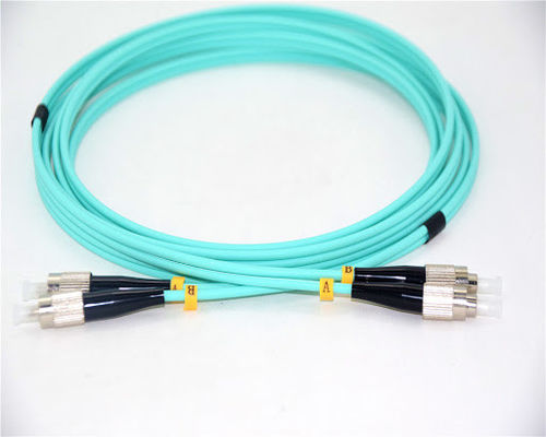 OM3 Serat kabel perakitan Serat optik Jumpers Atau Patchcords 5.0mm