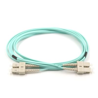 OM3 Serat kabel perakitan Serat optik Jumpers Atau Patchcords 5.0mm