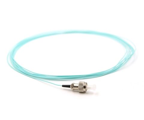 LC ST SC Konektor 3m Fiber Optic Kabel Majelis IEC60332-1 Rating Flame