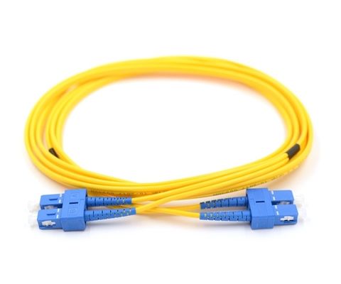 Multi-Mode Fiber Cable Assembly dengan PVC LSZH OFNR OFNP Jacket