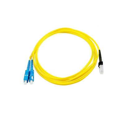 Multi-Mode Fiber Cable Assembly dengan PVC LSZH OFNR OFNP Jacket