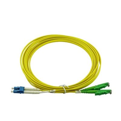 E2000 Kabel Fiber Patch Untuk LC/ SC/ FC/ ST/ MU/ MTRJ/ MPO/ DIN/ SMA/ D4/ SFF
