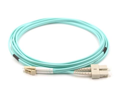 PVC/LSZH OFC Kabel Serat Patch Cord Kabel Disesuaikan 0.9mm/2.0mm