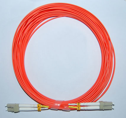 Kabel Fiber Optic Patch yang disesuaikan PVC 2.0mm 3.0mm ≤85% RH Kelembaban